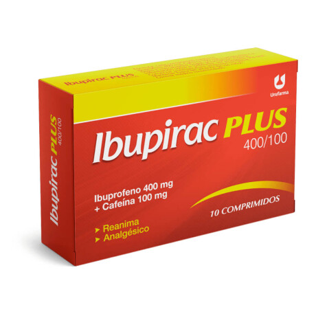Ibupirac Plus 400/100 X 10 Comprimidos Ibupirac Plus 400/100 X 10 Comprimidos
