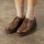 ZAPATO VENET - CUERO AMERO MARRON