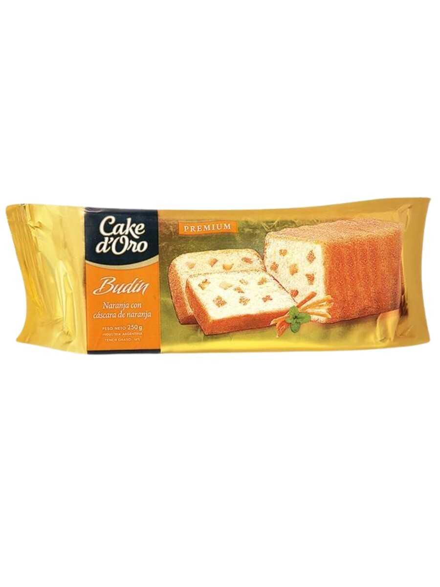 Budín de Naranja Cake D' Oro 250g 