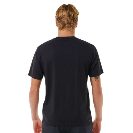 Remera MC Rip Curl Vaporcool Medina Seacell Blanco y Negro
