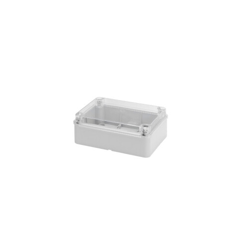 Caja con tapa transp. c/ bisagra IP56 - 30x22x12cm GE4429