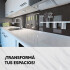 Revestimiento De Pared Placa Pvc Flexible 2.44 X 1.22mts GRIS