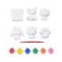 Kit de figuras de yeso para pintar DIY 6pcs Kit De Figuras De Yeso Para Pintar Diy 6pcs
