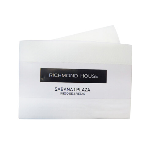 Juego Sábanas Richmond House 2 Plazas - Varios Colores BLANCO