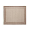 Alfombra Clásica Eco-Nature - Moldura | 1,50x2,00m Marrón