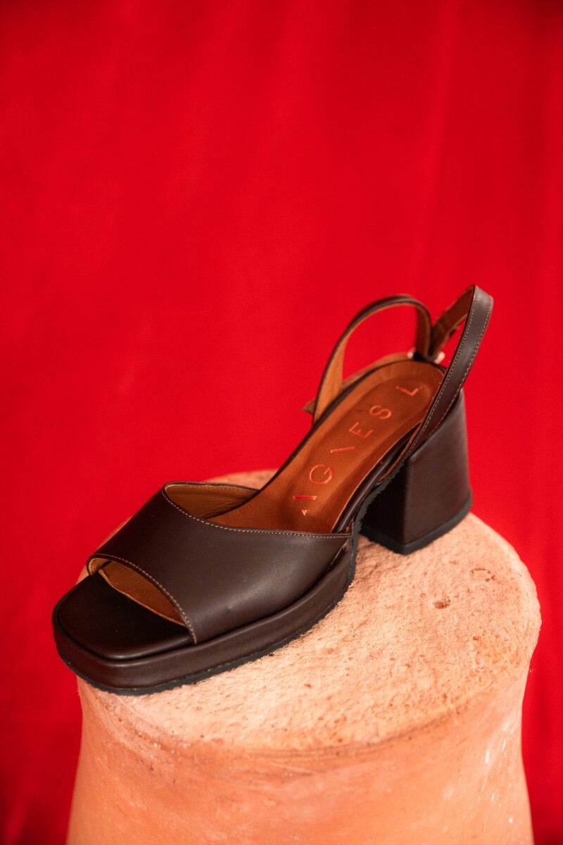 Lady Sandal Chocolate