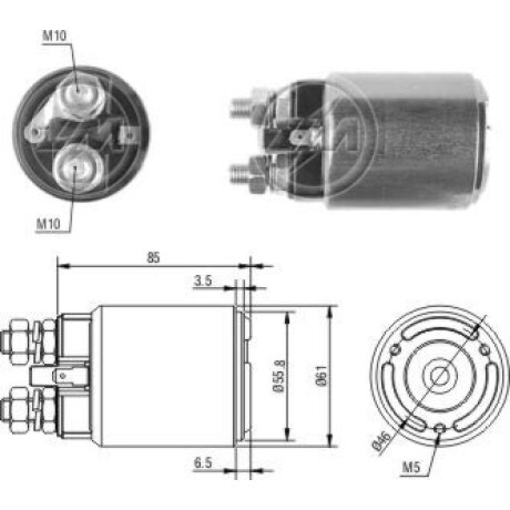 AUTOMATICO DE ARRANQUE - MARELLI 24V FIAT TRUCK ZM AUTOMATICO DE ARRANQUE - MARELLI 24V FIAT TRUCK ZM