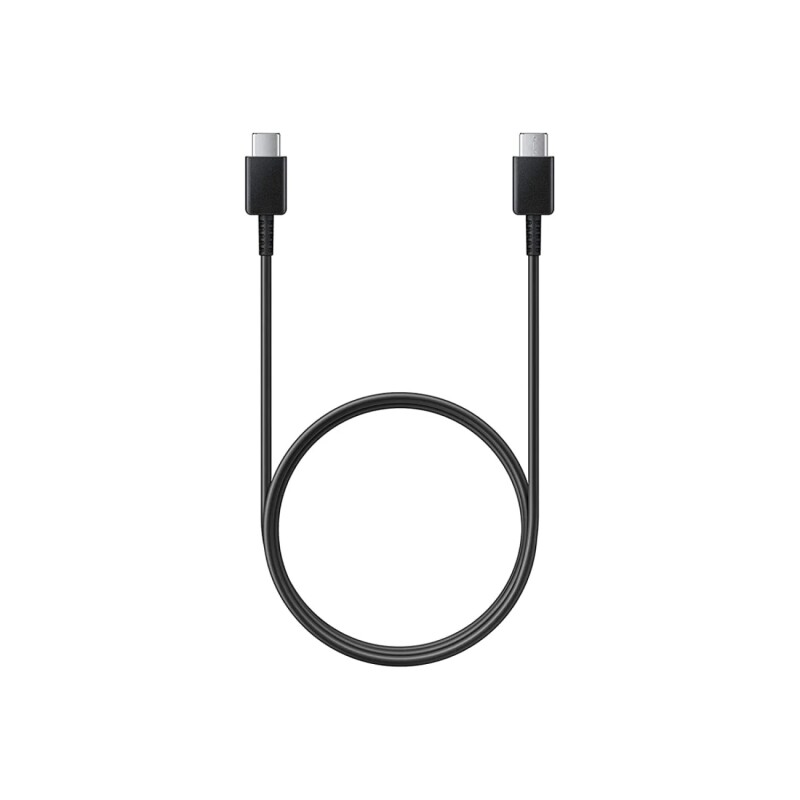 Cable original Samsung Tipo-C a Tipo-C 1.8 metros color negro Cable Original Samsung Tipo-c A Tipo-c 1.8 Metros Color Negro