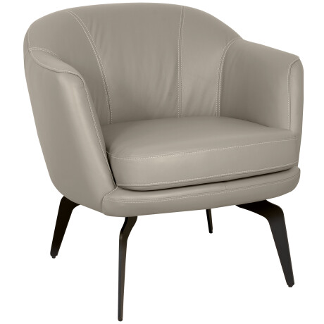 BUTACA FIJA CUERO GRIS 1002 GREY