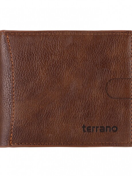 Billetera Jaspeada Marrón