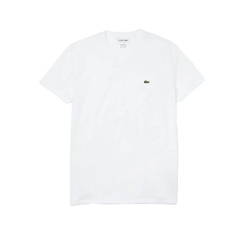 REMERA LACOSTE PIMA CON CUELLO Black