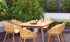 Juego de Jardin 6 sillas y Mesa - Nassau Miel