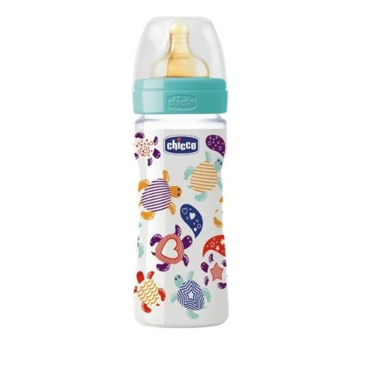 Biberon latex 250ml CHICCO - tortugas 