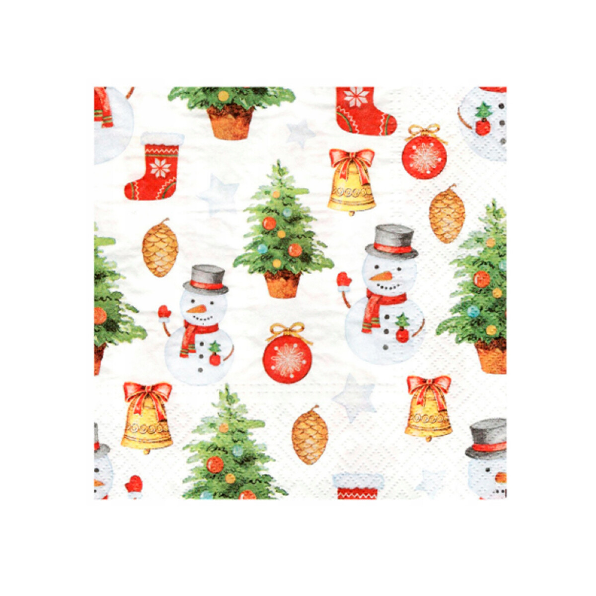 Servilleta Patrón Navideño x20 