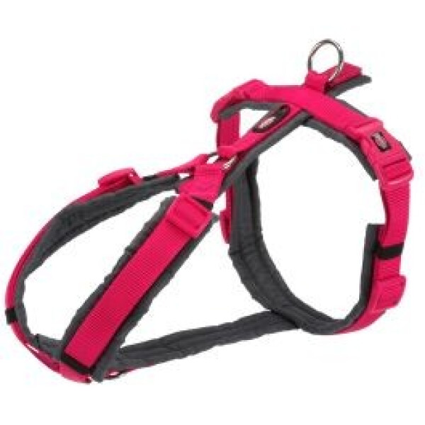 PREMIUM TREKKING HARNESS, S–M: 44–53 CM/20 MM, FUCHSIA/GRAPHITE PREMIUM TREKKING HARNESS, S–M: 44–53 CM/20 MM, FUCHSIA/GRAPHITE
