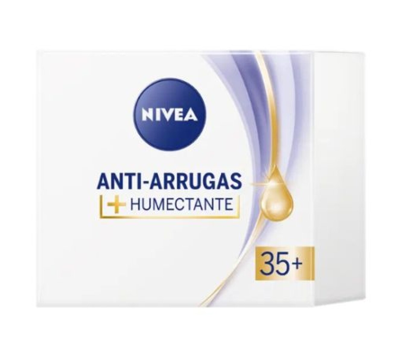 Nivea Crema Facial Antiarrugas + Humectante +35 Años 50ml – Hidratación y Prevención de Líneas de Expresión 