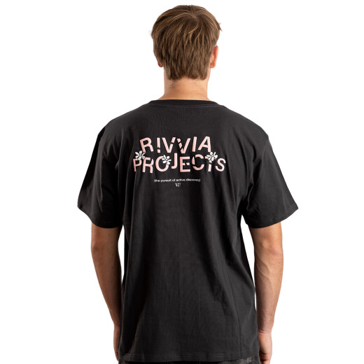 Remera Rivvia Botanic - Negro Remera Rivvia Botanic - Negro