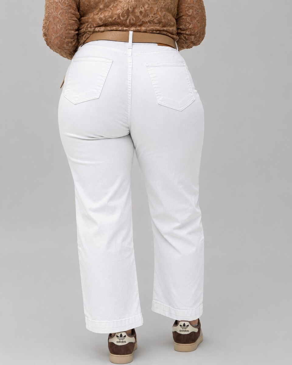 Jean Brownie - Blanco 
