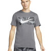 Remera Nike Dri-fit Camo de Hombre - FJ2446-068 Gris