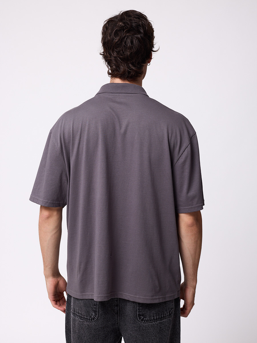 REMERA DUCON DIXIE Gris Oscuro