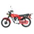 Moto Buler Cobra 200cc Rayos Rojo