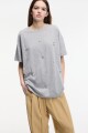 CAMISETA CON BRILL Gris