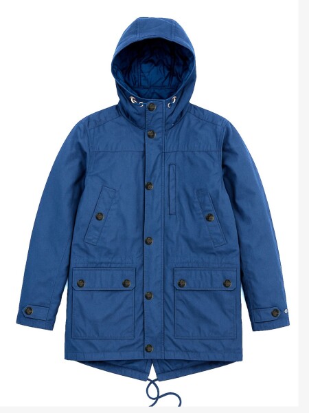 Campera Parka Azul