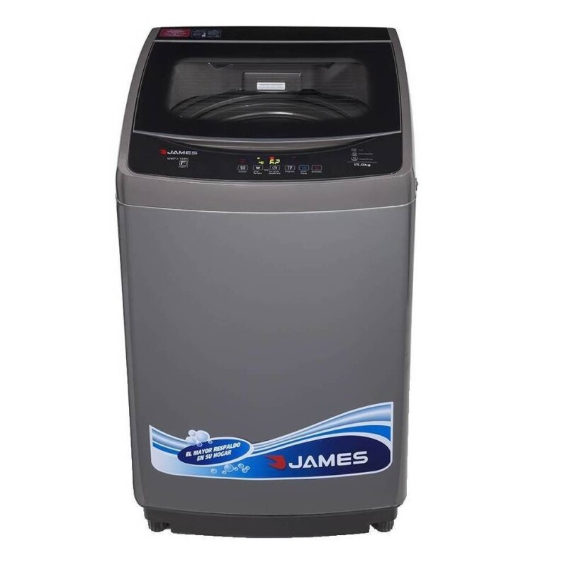 Lavarropas automático James hasta 15kg 220V color gris/negro Lavarropas Automático James Hasta 15kg 220v Color Gris/negro