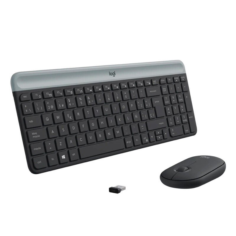Combo Teclado Y Mouse Inalámbrico Logitech MK470 Negro Combo Teclado Y Mouse Inalámbrico Logitech MK470 Negro