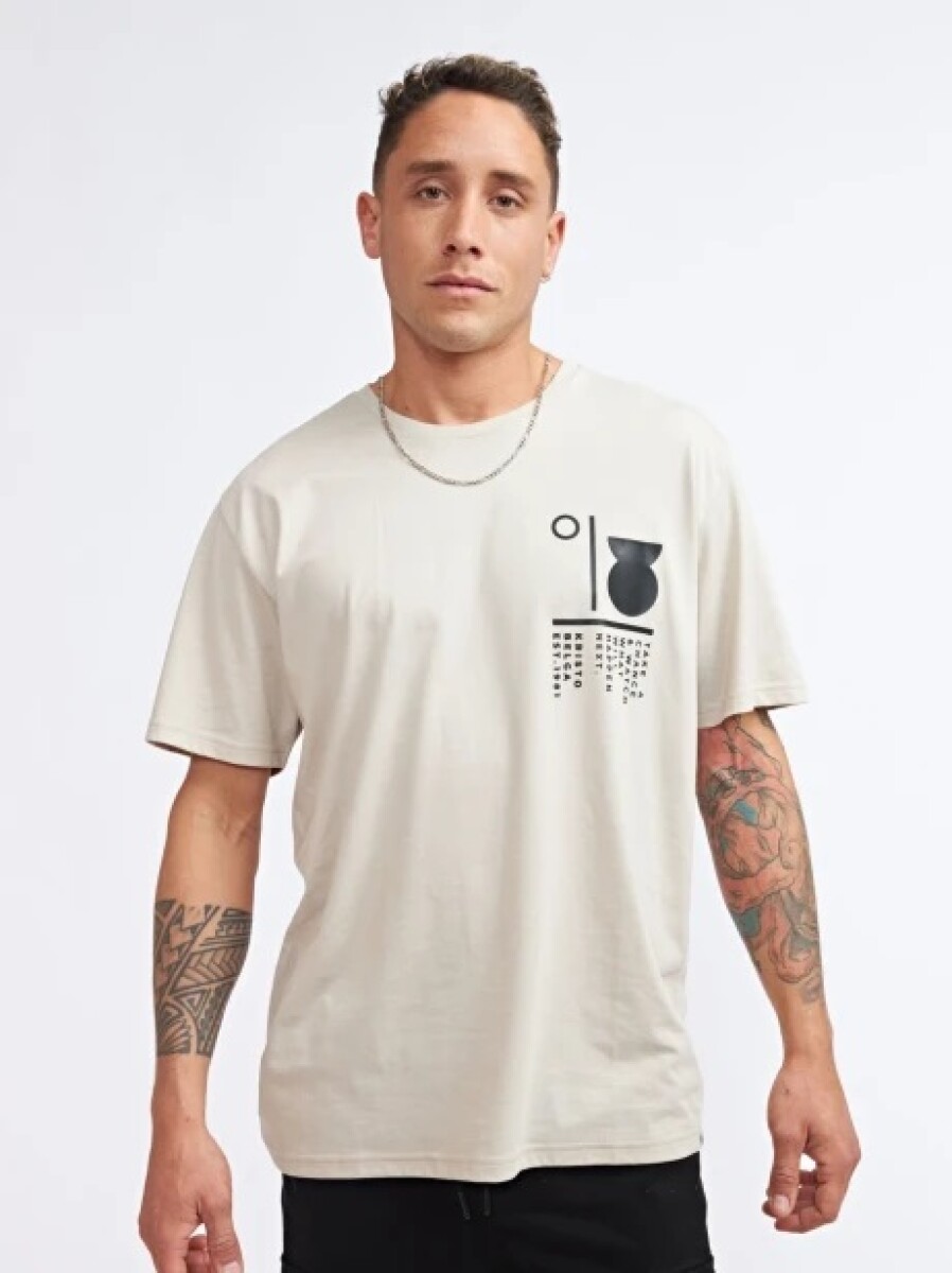 T-SHIRT KRISTOBELGA 5314 - BEIGE 