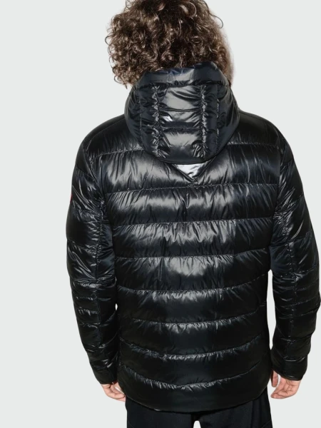 Canada Goose -Campera con capucha rellena de plumas, Coftron Negro