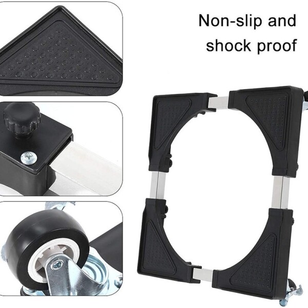 Soporte Carro Base Heladera Cocina Lavarropa Secadora Ruedas Soporte Carro Base Heladera Cocina Lavarropa Secadora Ruedas
