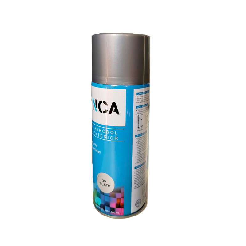 Pintura Aerosol Plateado 400ml Pintura Aerosol Plateado 400ml
