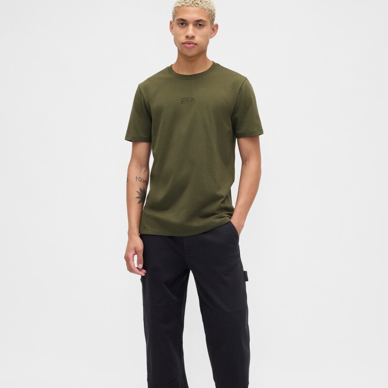 V-FRCH MINI LOGO TEE ARMY JACKET GREEN