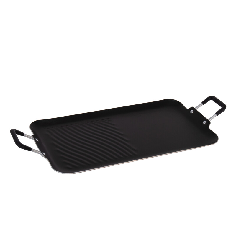 Plancha Tefal Grill doble parrilla 28cm | Color negro. Plancha Tefal Grill doble parrilla 28cm | Color negro.