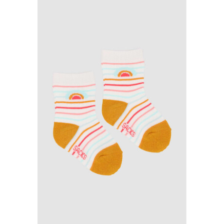 Medias en mezcla de algodón con diseños divertidos y variado Variante 19