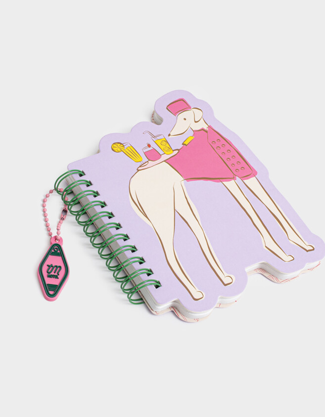 Anotadores Cuadernos y Memos Memo Anillado Con Charm - Combinacion Multicolor