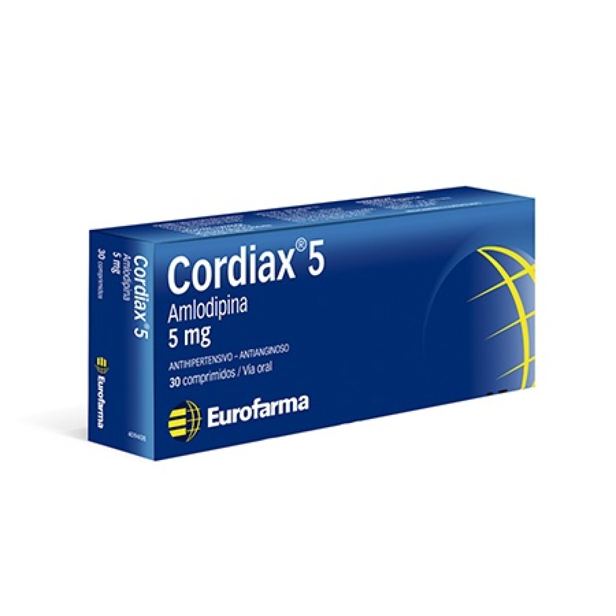 Cordiax 5 Mg 30 Comprimidos 