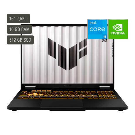 Notebook Gamer Asus Tuf 16'' Core I5 16GB 512GB WIN11 RTX5050 001