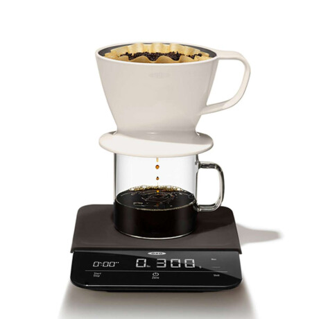 Oxo Balanza De Precisión Brew De 6 Libras Con Temporizador