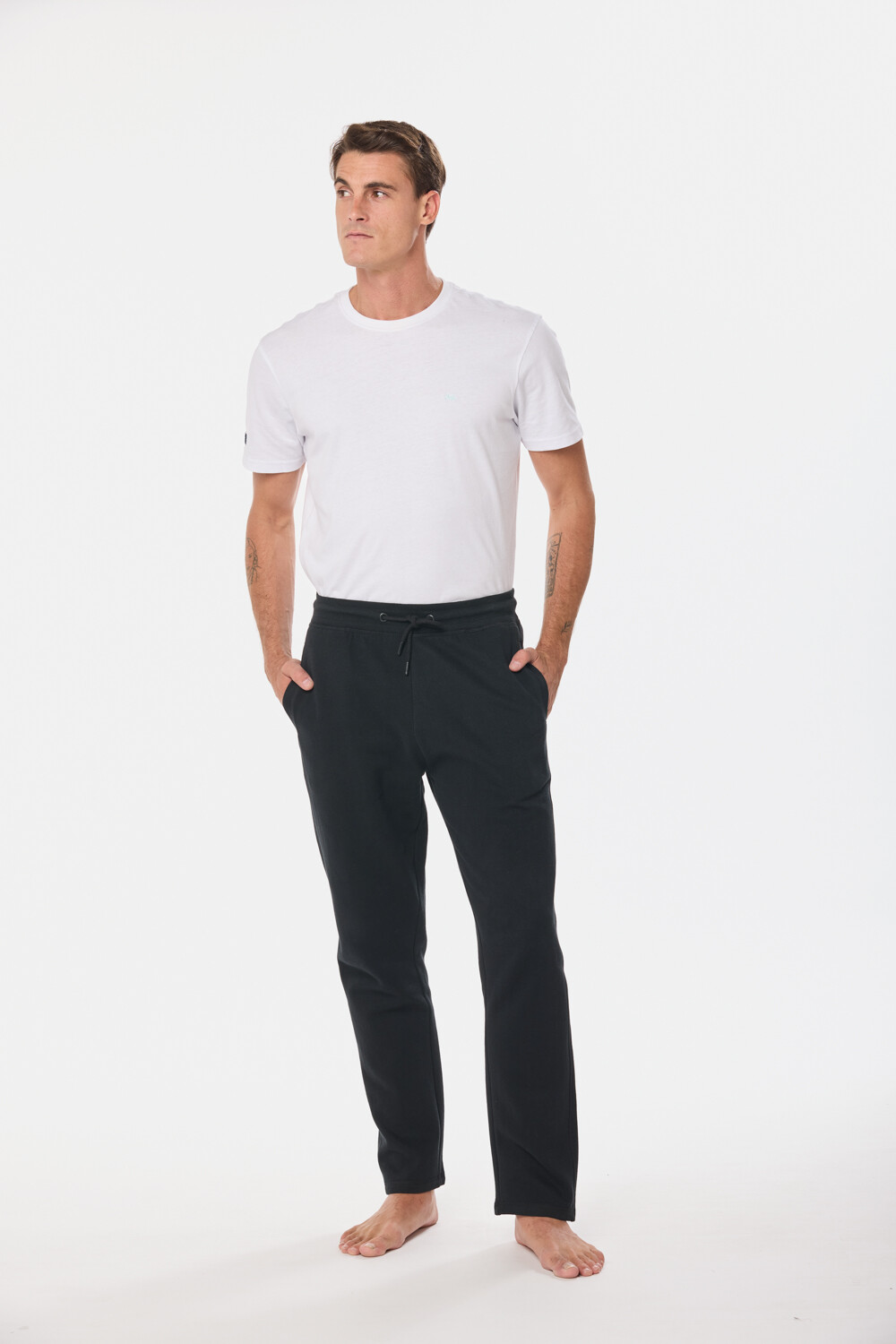 PANTALON DE FELPA Negro