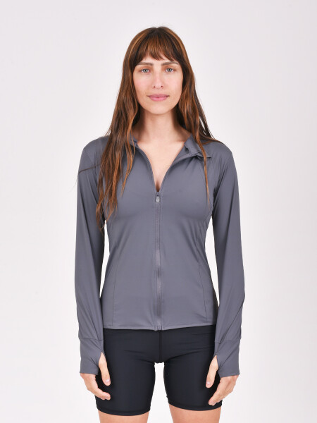 CAMPERA SABALENKA GRIS OSCURO