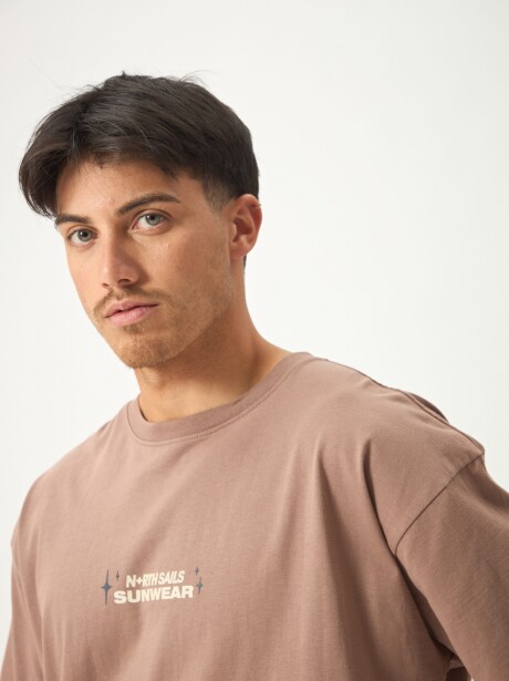 REMERA SUNWEAR MARRON