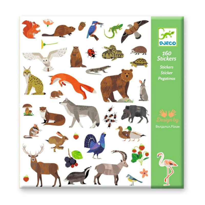 Stickers Djeco Pack 160 Pegatinas Stickers Djeco Pack 160 Pegatinas
