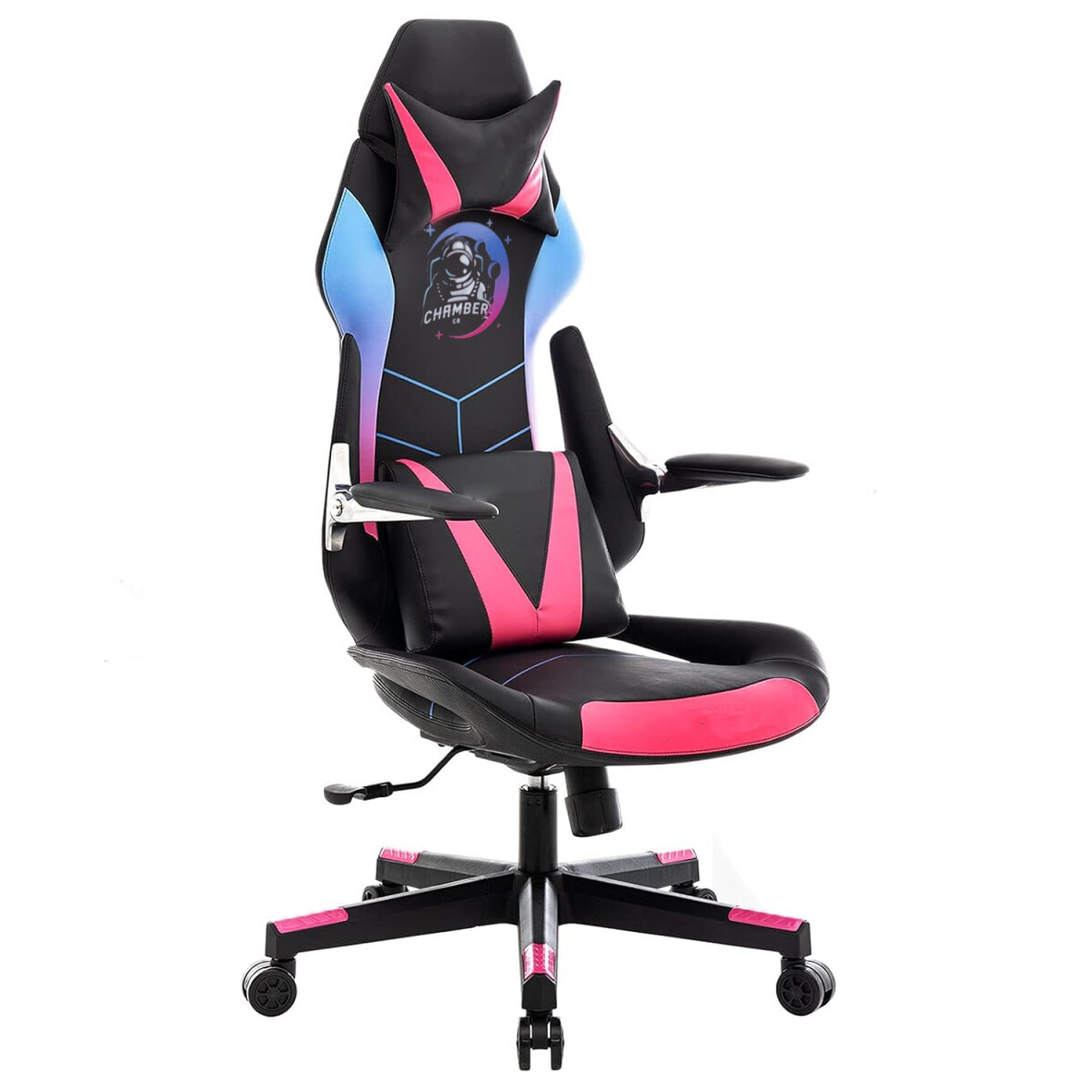 Silla De Oficina Reclinable Con Apoya Brazos - SILLA GAMER PL CHAMBER 
