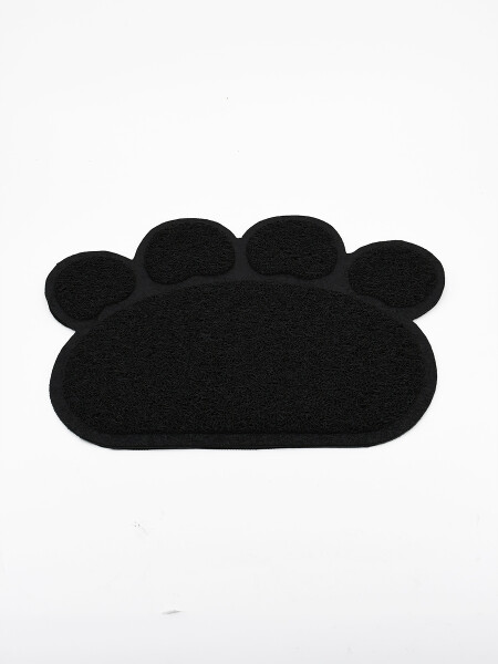 ALFOMBRA HUELLA SET X 2 NEGRO