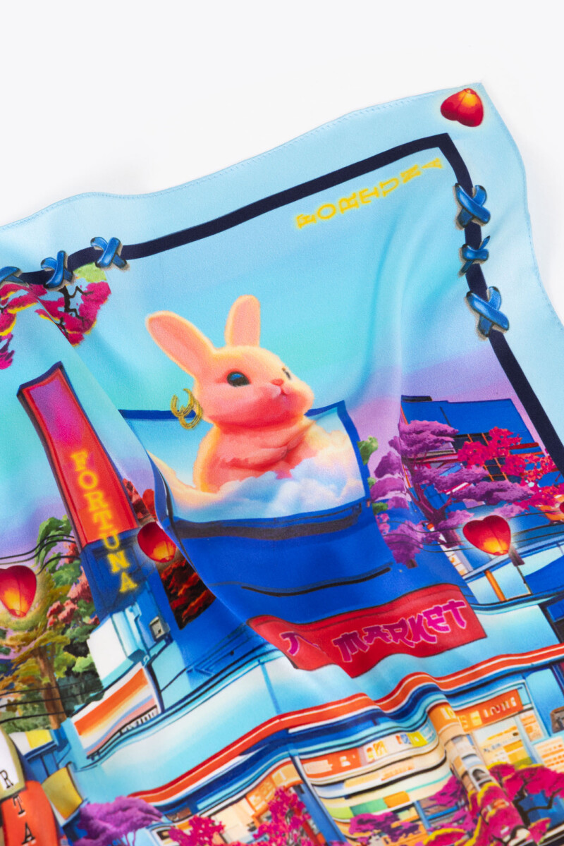 PAÑUELO IL BUNNY PORTA FORTUNA Multicolor