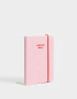 Anotadores Cuadernos y Memos Liso Cuaderno A6 "wellness Diary" - Rosa Claro