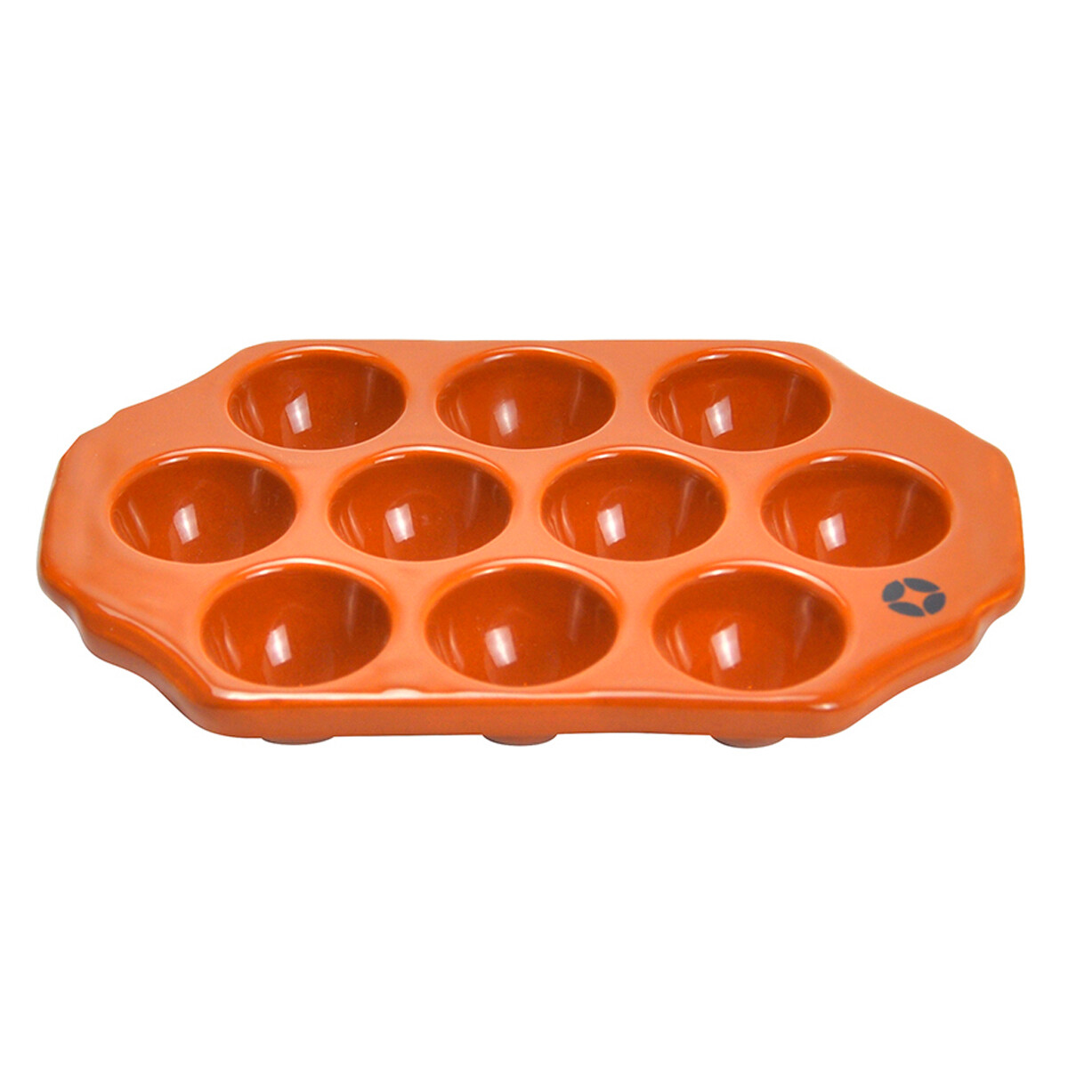 Provolonera de cerámica 10 porciones - TERRACOTA 