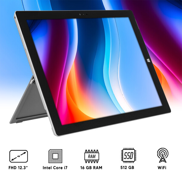 Tablet Surface Pro 6 I7 16gb Ram 512gb Teclado Original PK SURFACE PRO 6 I7/16/512 + TEC.NEGRO